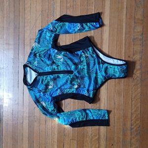 Surfer One Piece Bathing Suit - Brand New NWOT - Rashguard